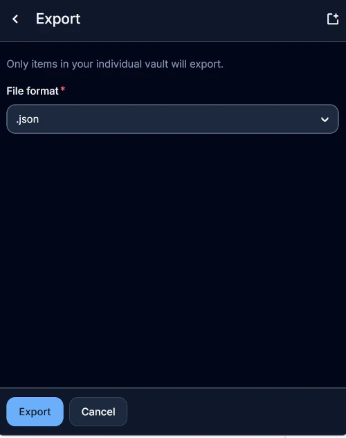 Export